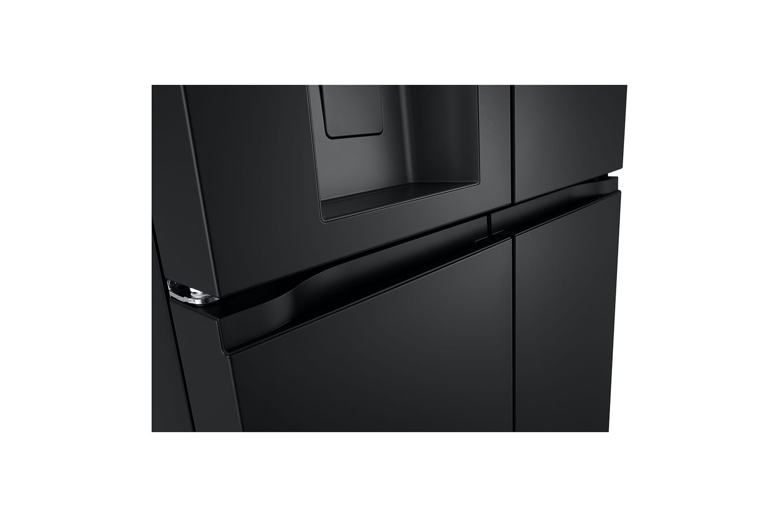 LG 427L Multi Door Refrigerator with Smart Inverter Compressor™ in Essence Matte Black, GF-L4534EP