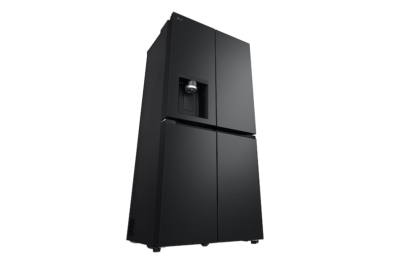 LG 427L Multi Door Refrigerator with Smart Inverter Compressor™ in Essence Matte Black, GF-L4534EP