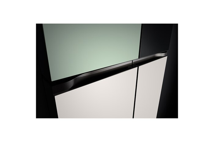 LG 527L Smart Inverter Compressor™ Refrigerator in Mint Beige Glass, GF-Q5143GE
