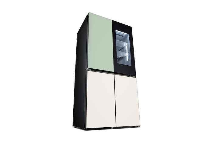 LG 527L Smart Inverter Compressor™ Refrigerator in Mint Beige Glass, GF-Q5143GE