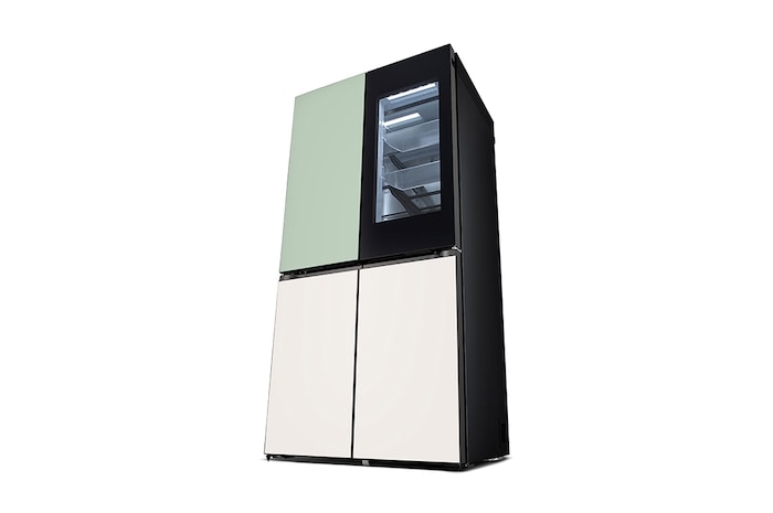 LG 527L Smart Inverter Compressor™ Refrigerator in Mint Beige Glass, GF-Q5143GE