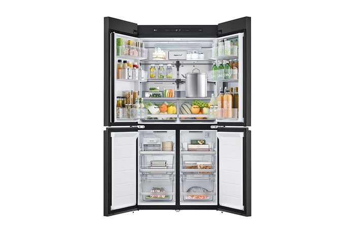 LG 527L Smart Inverter Compressor™ Refrigerator in Mint Beige Glass, GF-Q5143GE