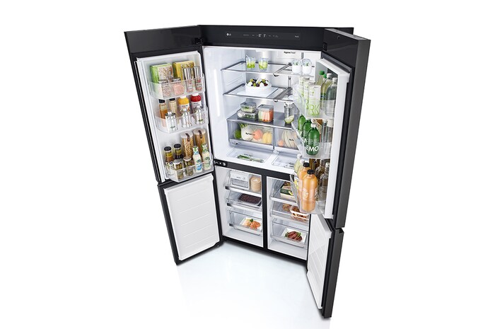 LG 527L Smart Inverter Compressor™ Refrigerator in Mint Beige Glass, GF-Q5143GE