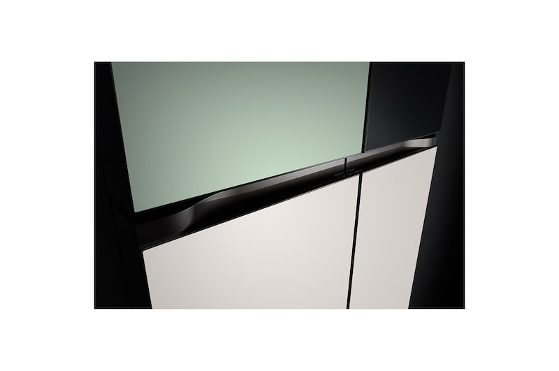 LG 527L Smart Inverter Compressor™ Refrigerator in Mint Beige Glass, GF-Q5143GE