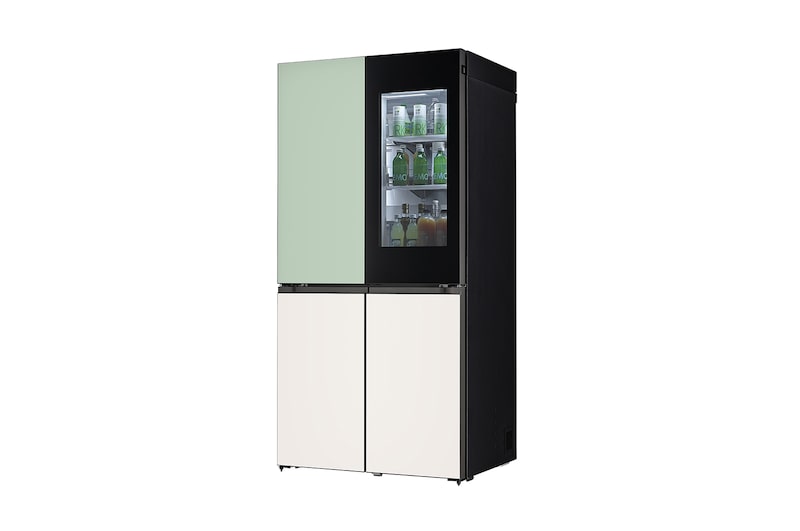 LG 527L Smart Inverter Compressor™ Refrigerator in Mint Beige Glass, GF-Q5143GE