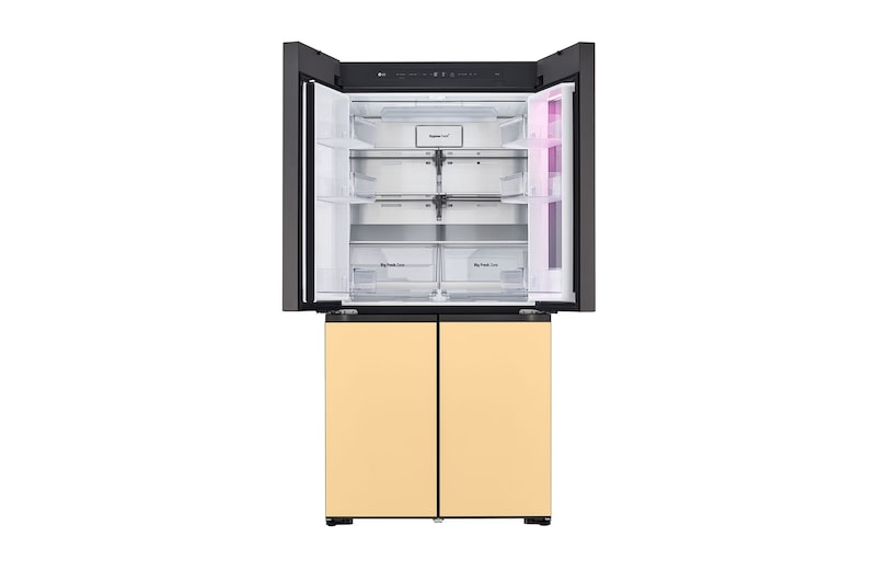 LG 527L InstaView® Fridge with MoodUP™ LED Colour Panels, GF-Q527MU
