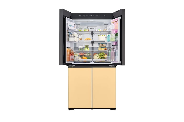 LG 527L InstaView® Fridge with MoodUP™ LED Colour Panels, GF-Q527MU