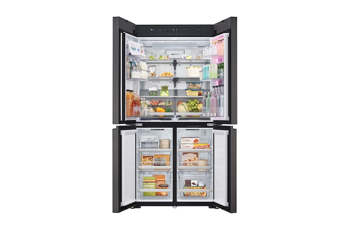 LG 527L InstaView® Fridge with MoodUP™ LED Colour Panels, GF-Q527MU