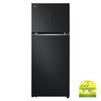 LG 395L Top Freezer with Smart Inverter Compressor™ in Essence Matte Black, GT-B3953EP