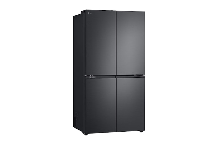 LG 601L Multi Door Refrigerator with Smart Inverter Compressor™ in Essence Black Steel, GF-B6014EV