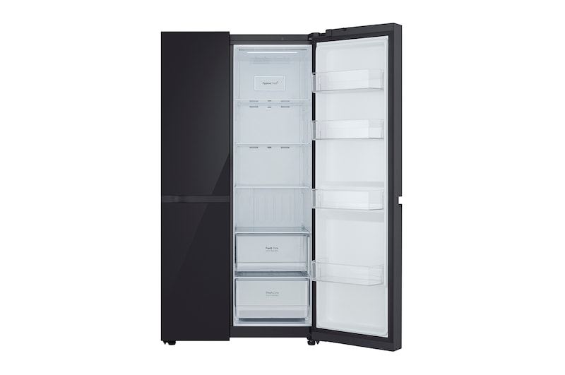 Front view right side door open