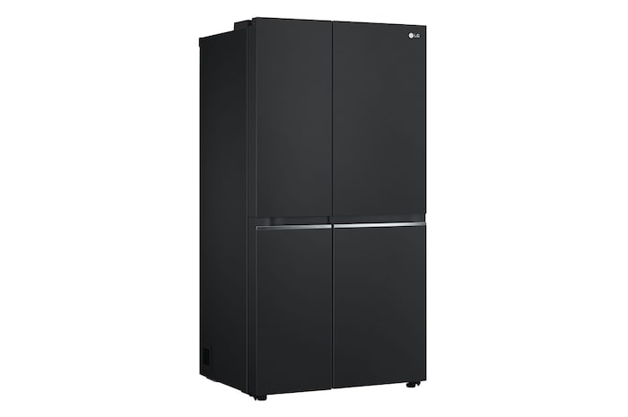 LG 647L Side by Side Refrigerator with Smart Inverter Compressor™ in Essence Matte Black, GS-B6473EP