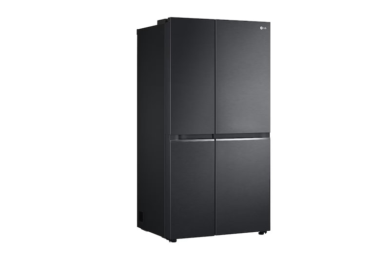 LG 647L Side-By-Side Fridge with Smart Inverter Compressor™ in Matte Black, GS-B6473MC