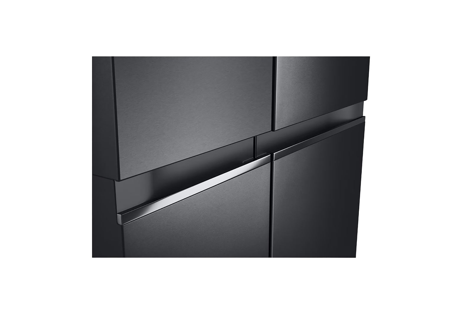 LG 647L Side-By-Side Fridge with Smart Inverter Compressor™ in Matte Black, GS-B6473MC
