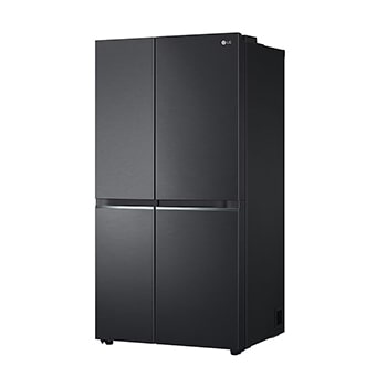 LG 647L Side-By-Side Fridge with Smart Inverter Compressor™ in Matte Black, GS-B6473MC
