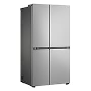 LG 647L Side by Side Refrigerator with Smart Inverter Compressor™ in Prime Silver, GS-B6473PY