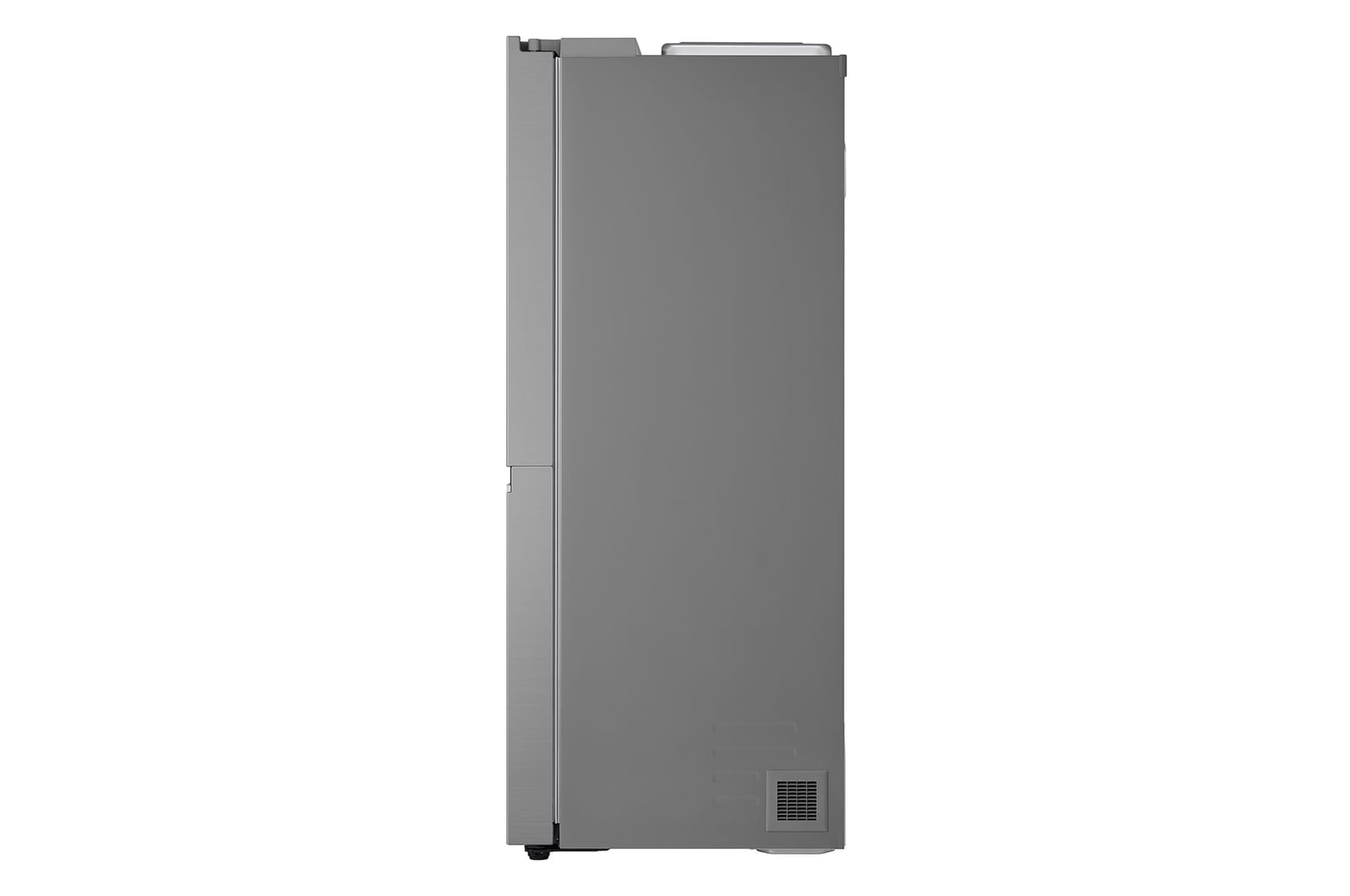 LG 647L Side by Side Refrigerator with Smart Inverter Compressor™ in Prime Silver, GS-B6473PY