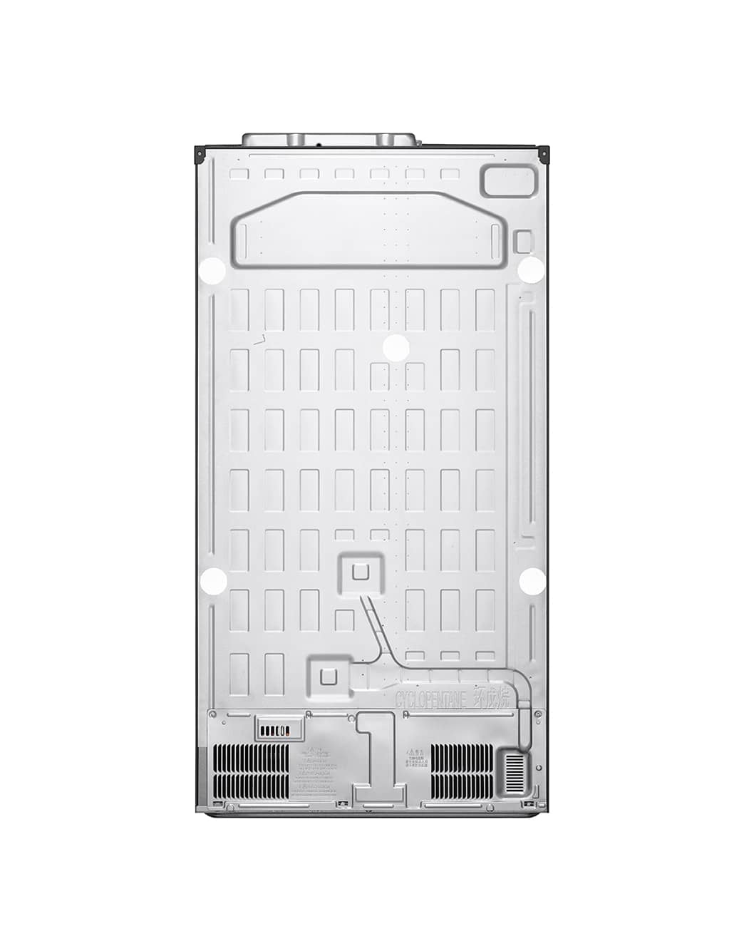 647L Side by Side Refrigerator in Platinum Silver | LG SG
