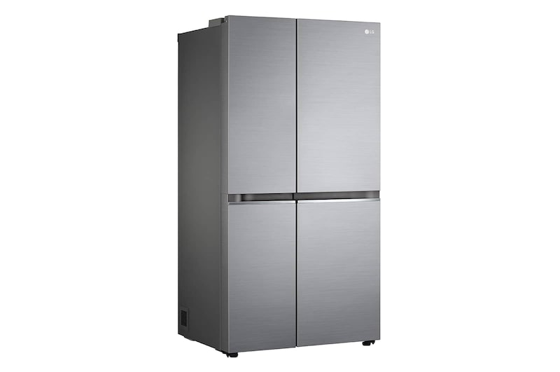 LG 647L side-by-side-fridge with Smart Inverter Compressor™ in Platinum Silver, GS-B6473PZ