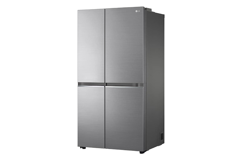 LG 647L side-by-side-fridge with Smart Inverter Compressor™ in Platinum Silver, GS-B6473PZ