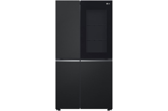 LG 647L InstaView® Refrigerator in Essence Matte Black, GS-V6473EP