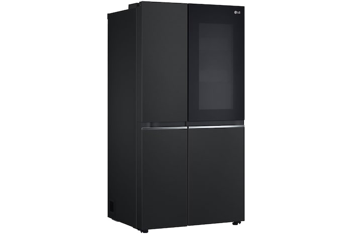 LG 647L InstaView® Refrigerator in Essence Matte Black, GS-V6473EP