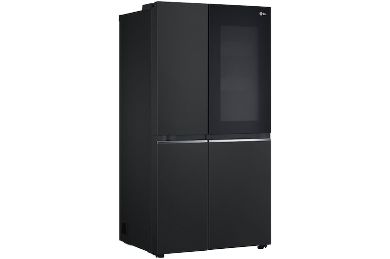 LG 647L InstaView® Refrigerator in Essence Matte Black, GS-V6473EP