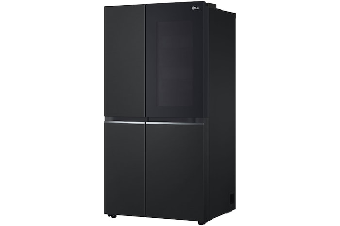 LG 647L InstaView® Refrigerator in Essence Matte Black, GS-V6473EP