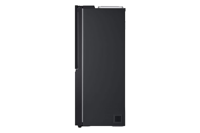 LG 628L InstaView® Door-in-Door® Side by Side Fridge in Essence Black Steel, GS-X6104EV