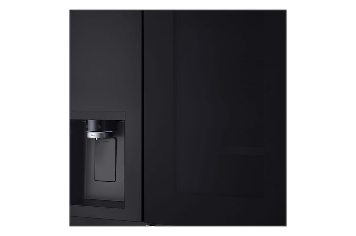LG 628L InstaView® Door-in-Door® Side by Side Fridge in Essence Black Steel, GS-X6104EV