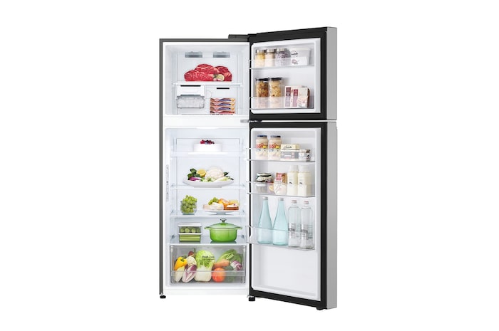 LG 335L Top Freezer Refrigerator with Smart Inverter Compressor™ in Prime Silver, GT-B3303PY