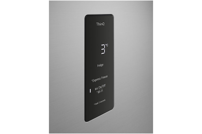 LG 375L Top Freezer Refrigerator with Smart Inverter Compressor™ in Platinum silver, GT-B3723PY