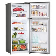 LG 375L Top Freezer Refrigerator with Smart Inverter Compressor™ in Platinum silver, GT-B3723PY