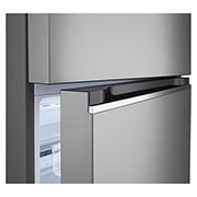 LG 375L Top Freezer Refrigerator with Smart Inverter Compressor™ in Platinum silver, GT-B3723PY
