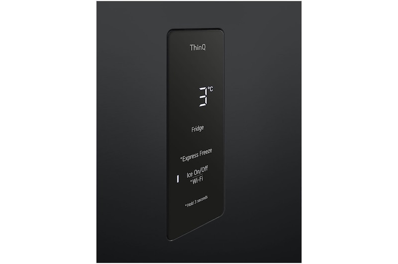 LG 395L Top Freezer with Smart Inverter Compressor™ in Essence Matte Black, GT-B3953EP