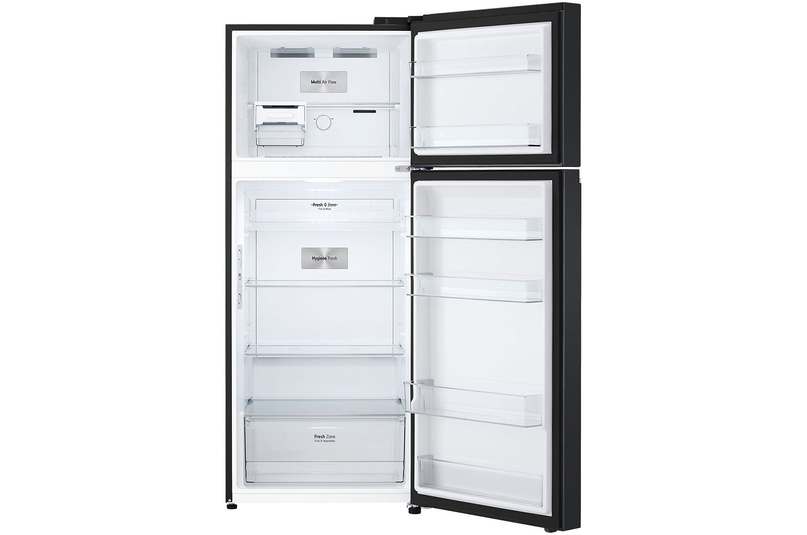 LG 395L Top Freezer with Smart Inverter Compressor™ in Essence Matte Black, GT-B3953EP