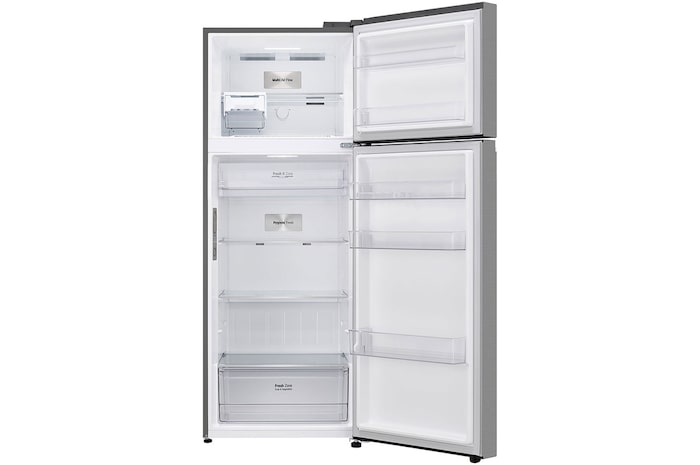 LG 461L Top Freezer Refrigerator with Smart Inverter Compressor™ in Prime Silver, GT-B4603PY