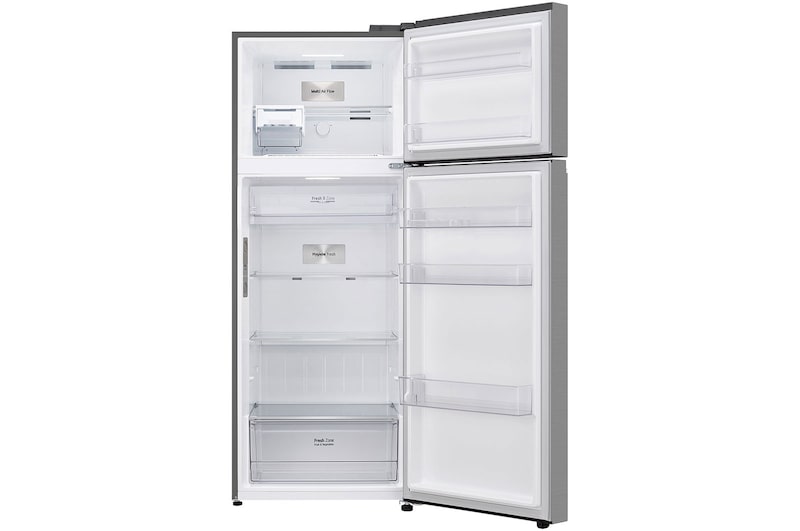 LG 461L Top Freezer Refrigerator with Smart Inverter Compressor™ in Prime Silver, GT-B4603PY