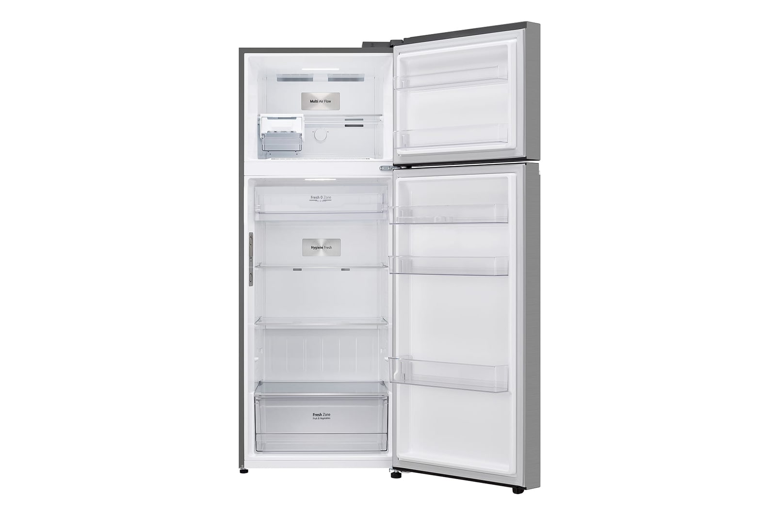 LG 461L Top Freezer Refrigerator with Smart Inverter Compressor™ in Prime Silver, GT-B4603PY