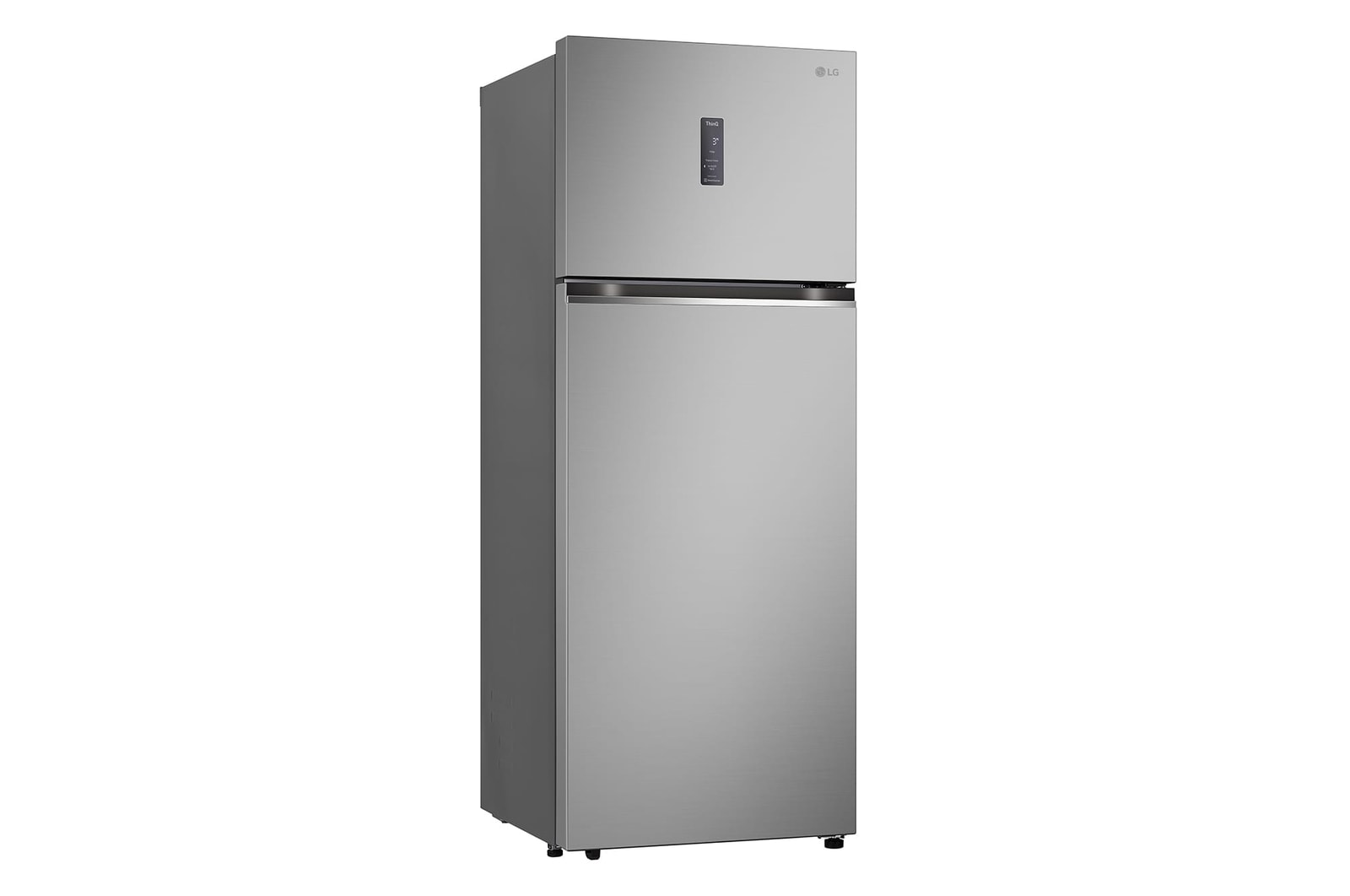 LG 461L Top Freezer Refrigerator with Smart Inverter Compressor™ in Prime Silver, GT-B4603PY
