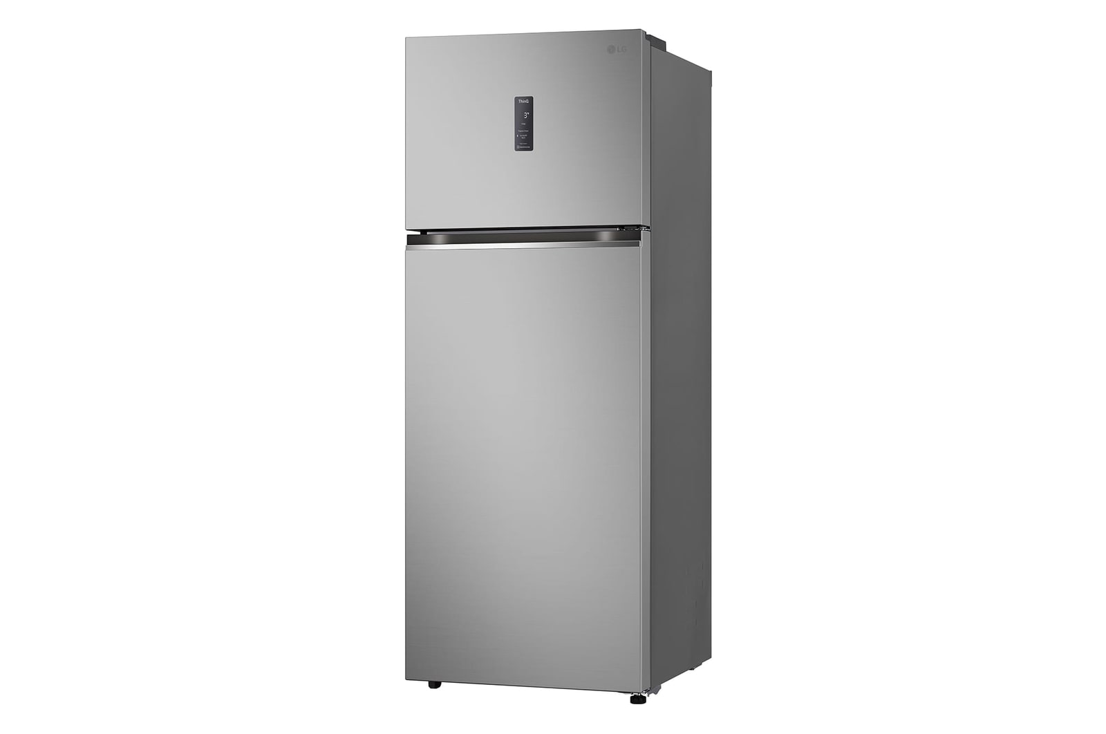 LG 461L Top Freezer Refrigerator with Smart Inverter Compressor™ in Prime Silver, GT-B4603PY