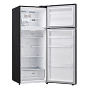 LG 461L Top Freezer Refrigerator in Black Glass, GT-B4604BM