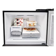 LG 461L Top Freezer Refrigerator in Black Glass, GT-B4604BM