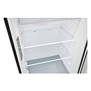 LG 461L Top Freezer Refrigerator in Black Glass, GT-B4604BM