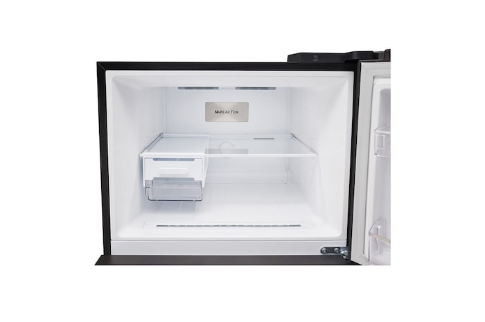 LG 461L Top Freezer Refrigerator in Black Glass, GT-B4604BM