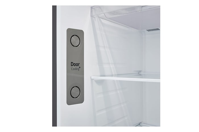 LG 461L Top Freezer Refrigerator in Black Glass, GT-B4604BM