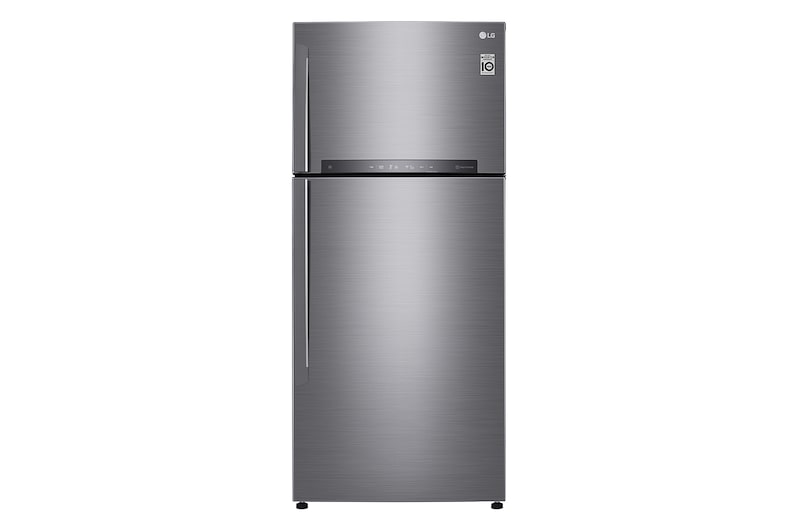 Front view of 475L Top Freezer with Smart Inverter Compressor™ in Platinum Silver GT-B4783PZ