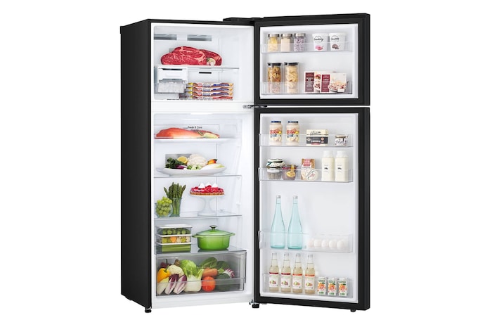 LG 612L Top Freezer with Smart Inverter Compressor™ in Essence Matte Black, GT-B6085EP