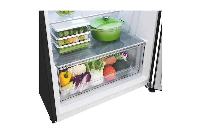 LG 612L Top Freezer with Smart Inverter Compressor™ in Essence Matte Black, GT-B6085EP