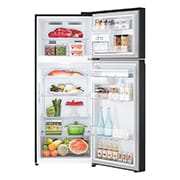 LG 383L Top Freezer Refrigerator with Smart Inverter Compressor™ in Essence Matte Black, GT-F3953EP